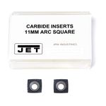JET Woodturning Chisel Cutting Blade, 11mm Square-Arc Carbide Inserts (719952)