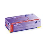 Meditrade Nitrile Examination Gloves - Medium, Powder Free, Hypoallergenic, Heavy Duty, Long Cuff, Ambidextrous, Disposable, for Any Sector, Bulk Buy (Small) (Violet)