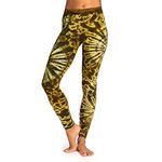 PANASIAM Leggings batik2, CS04 Olive Green Tones, M