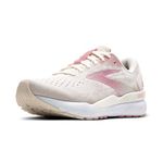 Brooks Women's Ghost 16 Sneaker, Coconut Zephyr White, 8 UK