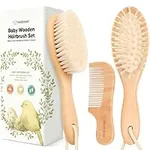 Baby Hair Brush and Baby Comb Set -