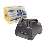 Work Sharp Electric Kitchen Knife Sharpener - Great Gift idea for Father's Day - Fits in Kitchen Drawer, Sharpens All Kitchen Knives with Ease