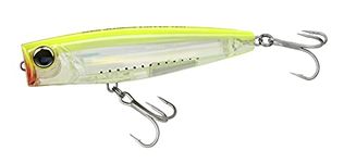 Yo-Zuri R1412-GHCS: 3D Inshore Popper (F) 120Mm 4-3/4", Chartreuse