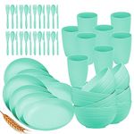 Lightweight Dinnerware Set For 4