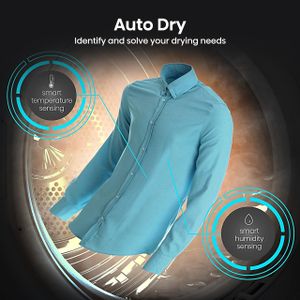 Hisense 9kg Heat Pump Dryer – Black