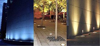 NOBLE ELECTRICALS 1.2 Watt LED Outdoor Inground Burial Low Consumption High Brightness Light for Showrooms Hotels | Outdoor Swimming pool Lights