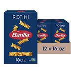 Barilla Pasta, Rotini, 16 Ounce (Pack of 12)