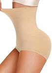 Shapewear for Women Tummy Control, Tummy Control Knickers High Waist Body Shaper Panties for Women, Seamless Slimming Shaping Women Waist Butt Lifter Shapewear Underwear Girdle Panty Nude