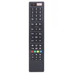 Replacement Remote Control RC4848 for Sharp Techwood Telefunken LED LCD 3D HD Smart TVs with Netflix Button