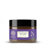 Forest Essentials Revitalising Kashmiri Walnut Gel Scrub|Exfoliating Face Scrub To Clear Dead Cells,Tan Removal,Removes Blackheads/Whiteheads|Gel Based Natural Face Exfoliator For Women&Men|50 G