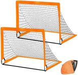 Dual Soccer Goal for Kids & Teens -