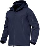 MAGCOMSEN Rain Jacket Mens Coat Mil