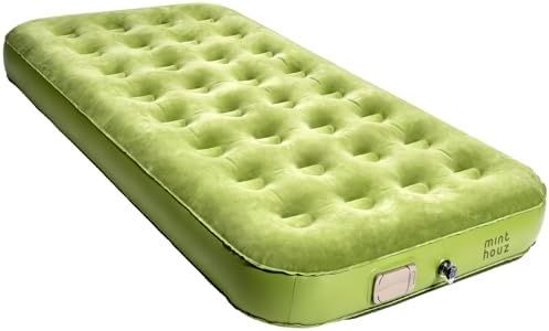 Minthouz Self Inflating Sleeping Pad with Electric Pump, One-Click Inflate/Deflate 1-2 Mins, 9.8" Ultra-Thick Camping Sleeping Pad for Car Travel Tent