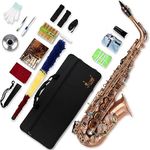 SLADE Saxophone Eb Alto Saxophone for Beginner Students, Saxaphone Adult, Saxophone Alto, Beginner Saxophone, Alto Saxaphone, Saxofon Alto, Saxophone, Red Antique