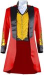 LOKETA Mens Circus Ringmaster Costu