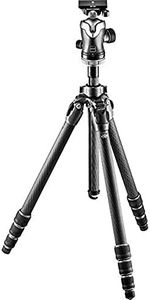 Gitzo GK2542-82QD Series 2 Mountaineer Carbon Fiber Tripod GT2542 with Center Ball Head, Black