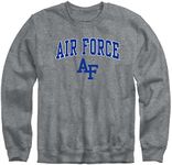 Barnesmith United States Air Force Academy USAF Falcons Adult Unisex Crewneck Sweatshirt, Spirit, Charcoal Grey, XX-Large