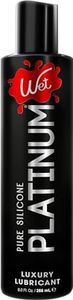 Wet Platinum Premium Silicone Based Personal Lubricant - 8.9 oz Bottle