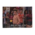 Gibby What are You, A Cop? Tapestry, Funny Flag for College Dorm, Available in Sizes from 40" to 90", Skin-Friendly Soft High-Definition Meme Tapestry(Size:40"×30")