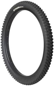 Decathlon B Twin Etrto 47 Children's Stiff Bead Mountain Bike Tyre Size 20 X 1.95 Black - Kids Bike Tires