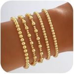 Howoo Gold Bracelets for Women 18K 