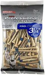 Pride Professional Tee System ProLength Plus Tee, 3-1/4-Inch, 75 Count Bag (Blue on Natural)