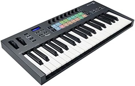 Novation FLkey 37 MIDI Keyboard - Seamless FL Studio Integration with Chord Mode and Scale Mode. All the software you need for Music Production