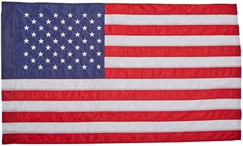 Annin Flagmakers Model 21850 American Flag All-Weather Nylon SolarGuard NYL-Glo, 2.5 x 4 Feet, Red,White