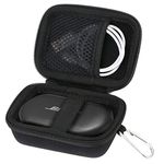 Aenllosi Hard Storage Case for Bose QuietComfort Earbuds True Wireless Earphones (Only Case,Black)