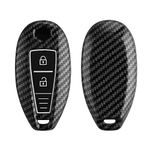 kwmobile Key Cover Compatible with Suzuki - Carbon