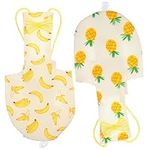 Happyyami 2pcs Parrot Flight Suit Cockatiel Nappy Pigeon Lovebird Diaper Where Diapers Cotton Small Animals