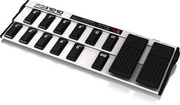 Behringer FCB1010 MIDI Foot Controller, Slvr/Blk