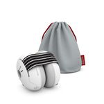 Alpine Muffy Baby Ear Protection - Noise Reduction Ear Muffs for Babies and Toddlers up to 36 Months - Comfortable Infant Hearing Protection - Prevent Damage & Improve Sleep, Black