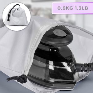 Duronic Travel Iron 400W – Compact Portable Steam Iron, Black