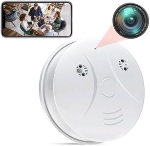 DAIFAC Hidden Camera Wireless Spy Camera HD Smoke Detector,WiFi Remote Real-Time Home Nanny Cam,Security Mini Small Pet Camera,Indoor Camera for Home Security/Office