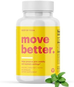 Move Better - Natural Joint Supplements For Women and Men | Supports Mobility, Cartilage Repair, and Joint Health | Fast Acting MSM Chondroitin & Glucosamine Joint and Knee Supplements | 90 Capsules