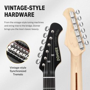 Donner 39" Electric Guitar – DST-200 Full Size