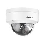 ANNKE C1200 12MP PoE Security Camera Outdoor, CCTV IP Dome Camera Support Human Vehicle Detection, Color Night Vision, 24/7 Video Recording for Home Business