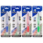 BAZIC 2-in-1 Mechanical Pencil & 4-Color Pen w/Grip