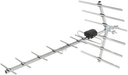 Outdoor TV Aerial, SLx 14 Element Yagi 4G & 5G Filtered Compact Outdoor Digital HD TV Antenna