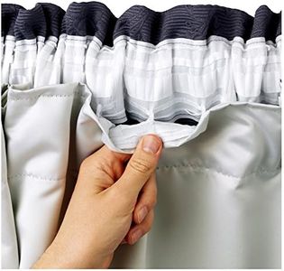 Hachette BLACKOUT THERMAL CURTAIN LININGS 3 PASS INSULATED *INCLUDES CURTAIN HOOKS*