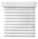 Cordless 2 Inch Faux Wood Blind - C
