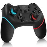 Wireless Switch Controller, Switch Remote Pro Controller - Remote Joystick for Nintendo Switch Console - Game Controller with Turbo, Gyro Axis, Dual Shock & Motion Control