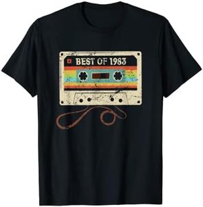 Best of 1983 Vintage 41 Cumpleaños 41 Años Mujer Hombre Camiseta