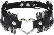 Tosmifairy Love Heart Choker Collar