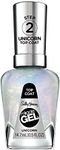 Sally Hansen - Miracle Gel Top Coat Activator - Ultimate Chip-Resistant Top Coat, Just 2 Simple Steps - Gel-Like Salon Result - NO UV Light Needed - Unicorn 106, 14.7 ml (Pack of 1)