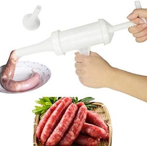 MOVKZACV Manual Sausage Maker Meat Stuffer Filler Hand Operated Salami Maker Sausage Filling Tool Food Grade Quality Kitchen Tools
