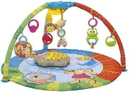 Chicco Bubble Gym Palestrina Neonato Multifunzione con Tappeto Gioco Bambini, Barre con Pannello Elettronico, Connessione MP3, 7 Pendenti, Musiche, Effetti Luminosi, 0+ Mesi