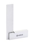 GROZ Engineer’s Precision Square| Ideal for setting up & checking jobs with extreme accuracy| Hardened spring steel blade| Blade Length: 150 mm| Stock Length: 100 mm| Squareness: 16 microns| SS/A/6