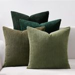 Topfinel Corduroy Throw Pillow Cove